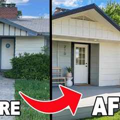 1 Year Abandoned House Transformation (Time-lapse)