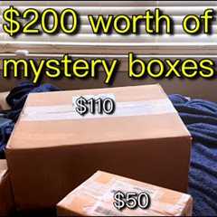 I Bought $200 Worth of Video Game Mystery Boxes...