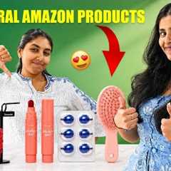Testing Top Viral Amazon Products on Internet 😱📦 | GenZat