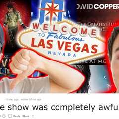 We Went to the WORST LAS VEGAS Shows.. according to the internet