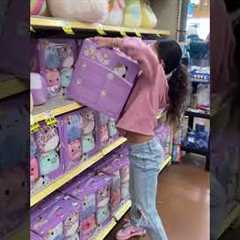 Buying all the Squishmallows   you can carry in 10 Seconds‼️#shorts #squishmallows #challenge #fypシ