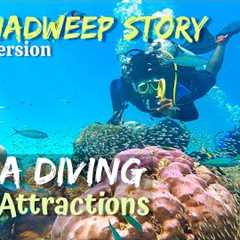 Scuba diving in Lakshadweep | Glass boating and Fishing in Indian island