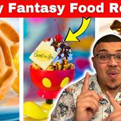 Disney Fantasy full Food Review! 2024