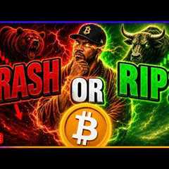 Does Bitcoin Crash or Rip? Live Trading