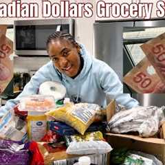 Is $200 Canadian 🇨🇦 dollars  ENOUGH??? + Huge Grocery Haul + Resetting. 