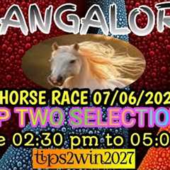 BANGALORE 🐎 RACE 07-06-2026 | TOP TWO HORSES SELECTION | FREE HORSE RACE TIPS | #bangaloreracetips