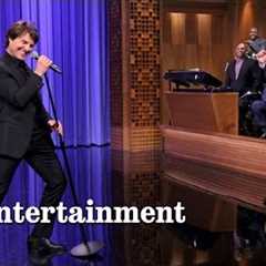 Tom Cruise, Jimmy Fallon do lip sync battle | 'Can’t Feel My Face' & 'That Lovin Feelin'