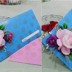 How to Make a Beautiful DIY Wedding Gift Envelope 🌸 (Easy Shadi Envelope Craft)