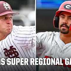 Georgia Bulldogs vs. Mississippi State Bulldogs | Super Regional Highlights | ESPN College Baseball