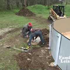 Above Ground Pool Installation | What To Expect | Family Leisure