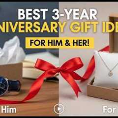 16 Best 3 Year Anniversary Gift Ideas For Him & Her (Leather Anniversary Gifts 2026)