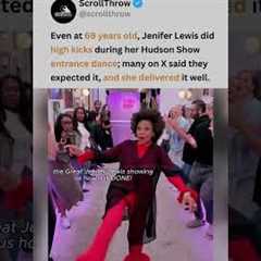 Jenifer Lewis high kick at 69 on The Hudson Show is sending me! 😭🔥 #jeniferlewis