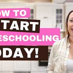 How to Pull Your Kids from School and Start Homeschooling!