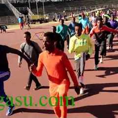 Ethiopia how to Warm up before running