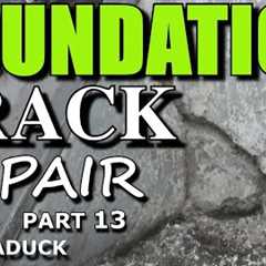 FOUNDATION REPAIR (Part 13) CrackMike Haduck