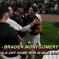 WALK-OFF HOME RUN IN MLB DEBUT 🤯 Braden Montgomery gives White Sox the win vs. Braves 😤 | ESPN MLB
