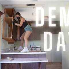 IT'S FINALLY DEMO DAY!! | 70s Flip House Renovation