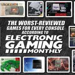 The Worst Reviewed Game on Every Console (According to Electronic Gaming Monthly)