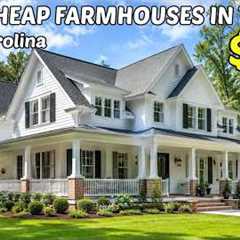 10 Ultra Cheap Farmhouses With Land in North Carolina 🏡Real Estate Goldmines! 💰