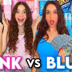 NO BUDGET SHOPPING IN ONLY PINK VS BLUE💗🩵