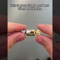 Link in Bio!🥰 BFF Necklace, Friendship Necklaces, Best Friend Necklaces, Gift for Best Friend