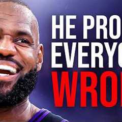 How A 41 Year Old LeBron James Humbled The Entire NBA