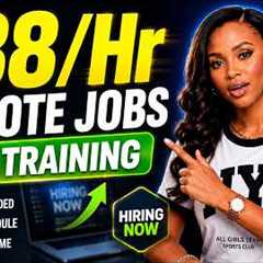6 Remote Jobs | Hiring Right Now | No Degree | Paid Training Available!