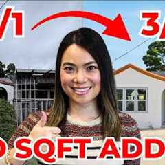 $1,500,000 House Flip (Extra Bedroom + Bathroom) - Home Remodel Before & After