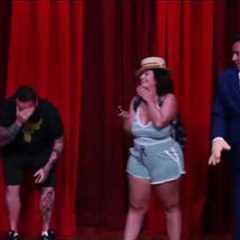 Fan of Dwayne Johnson Gets Photobombed by The Rock + Jimmy Fallon