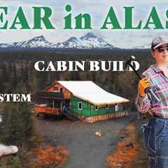 1 Year Off Grid in Alaska - Everything We Built on Our Abandoned Homestead Timelapse