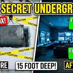 Building a Hidden DIY Underground Survival Shelter (Step-by-Step) 🚨