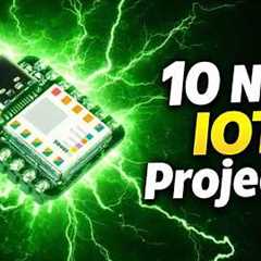 Top 10 Innovative IOT Projects! 2026 Edition!
