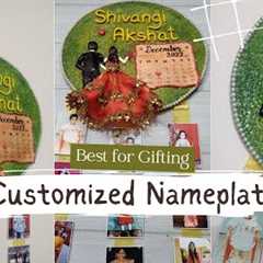 Customized Couple Gift Ideas/Couple Gifting Idea/Bride Groom Design/Wedding Gift Ideas/Clay Art