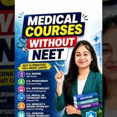 Best Medical Courses Without NEET 🔥 High Salary Career Options 2026