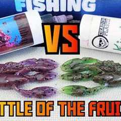 Smashberry VS Kiwis! Battle Of The Soft-Bait Fruit Morphs