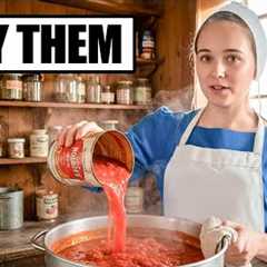 15 Canned Foods Amish Stockpile That Never Expire