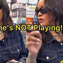 Rihanna Warns A Fan