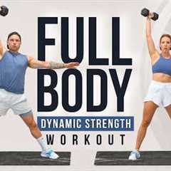 40 Min FULL BODY WORKOUT with DUMBBELLS | Strength, Power & Conditioning