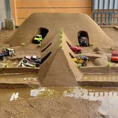 Who Will Win? RC Trucks Face Extreme Mud Tunnel Obstacles!