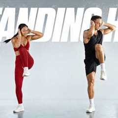 15 MIN CARDIO HIIT WORKOUT - ALL STANDING - Full Body, No Equipment