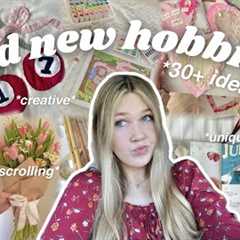 hobbies you need to get into to STOP SCROLLING!! hot girl hobby era (: