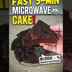 Easy microwave chocolate-banana cake 🎂🍫🍌