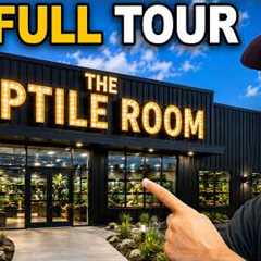 Private Tour Of My Reptile Room!