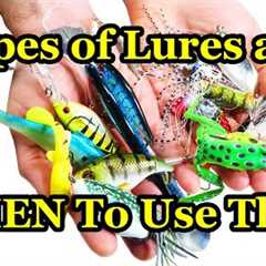 Fishing with Lures for Beginners - When to Use (Underwater Fishing Lures)