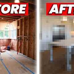 START TO FINISH Home Remodel | Construction ASMR | KBUILD Series