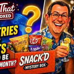 Snack'd mystery box . What's inside this months subscription box ?