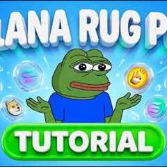 Rug Pull Logic (Slow Sight) Solana Meme Coin Launch (Live 2026)