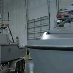America's new UNMANNED drone boat just pulled off a military first