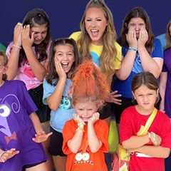 INSIDE OUT 2 INSPIRED SHOPPING CHALLENGE AT LEARNING EXPRESS 🌈🎭🎬 (ACTING CHALLENGE)
