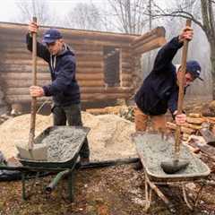 Man Spends 7 Years Building DREAM Log House For His Family | By @nikrijavec47